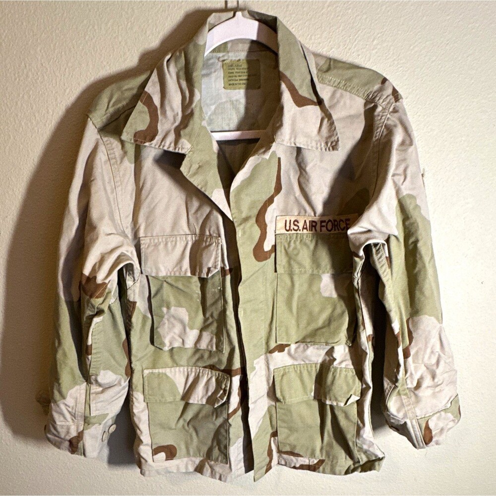 U.S. Air Force Desert Camouflage Combat Coat Small X-Short Militaria